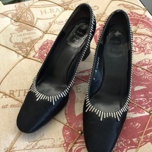 Vintage 1950’s Size 6 Christian Dior Deco Heels